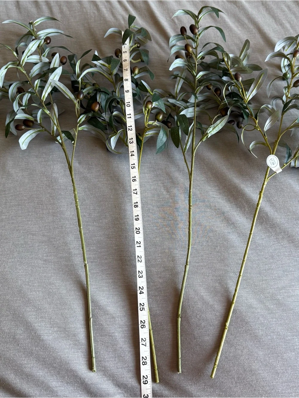 NEW Hobby Lobby Olive Leaf Spray - Set of 4